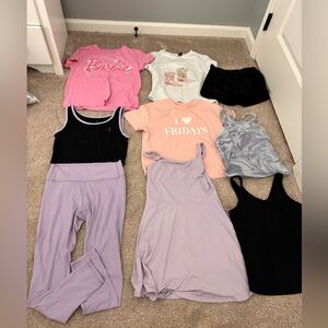 Girls 10/12 Activewear